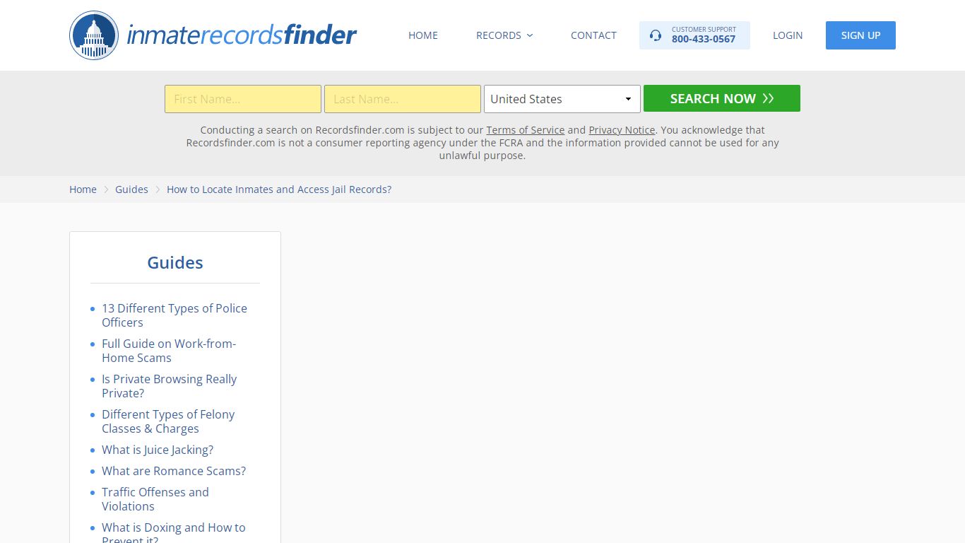 How to Find Out If Someone Is in Jail? - RecordsFinder